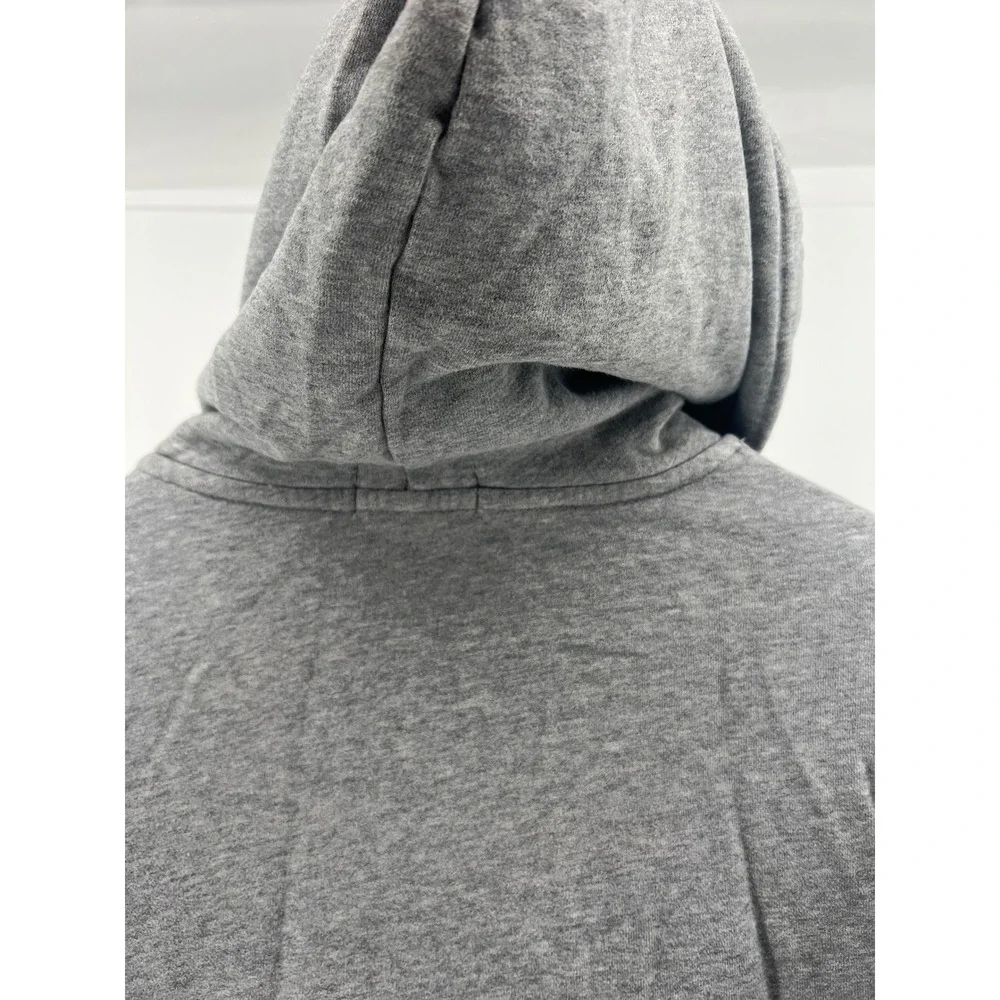 Polo Ralph Lauren Grey Hoodie Bear‎ Logo Pullover Sweatshirt Size S